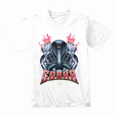 Cobra V-Twin Engine T-Shirt – Badass Biker & Motorcycle Enthusiast Tee