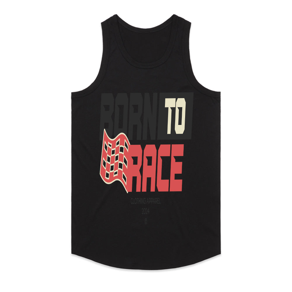 Born to Race Minimalist Racing Streetwear T-Shirt