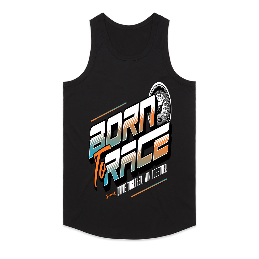 Born to Race Speedometer Streetwear T-Shirt – Drive Together, Win Together