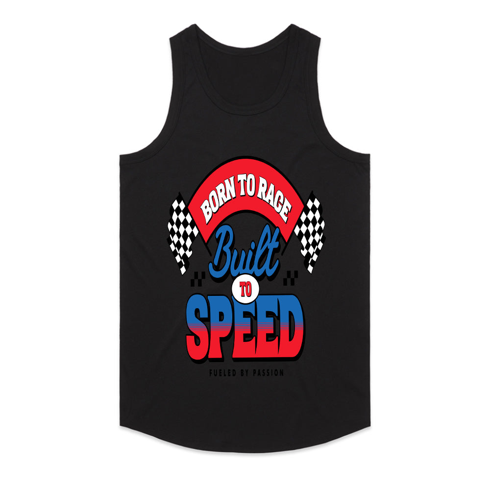 Born to Race, Built to Speed – Classic Racing Streetwear Tee