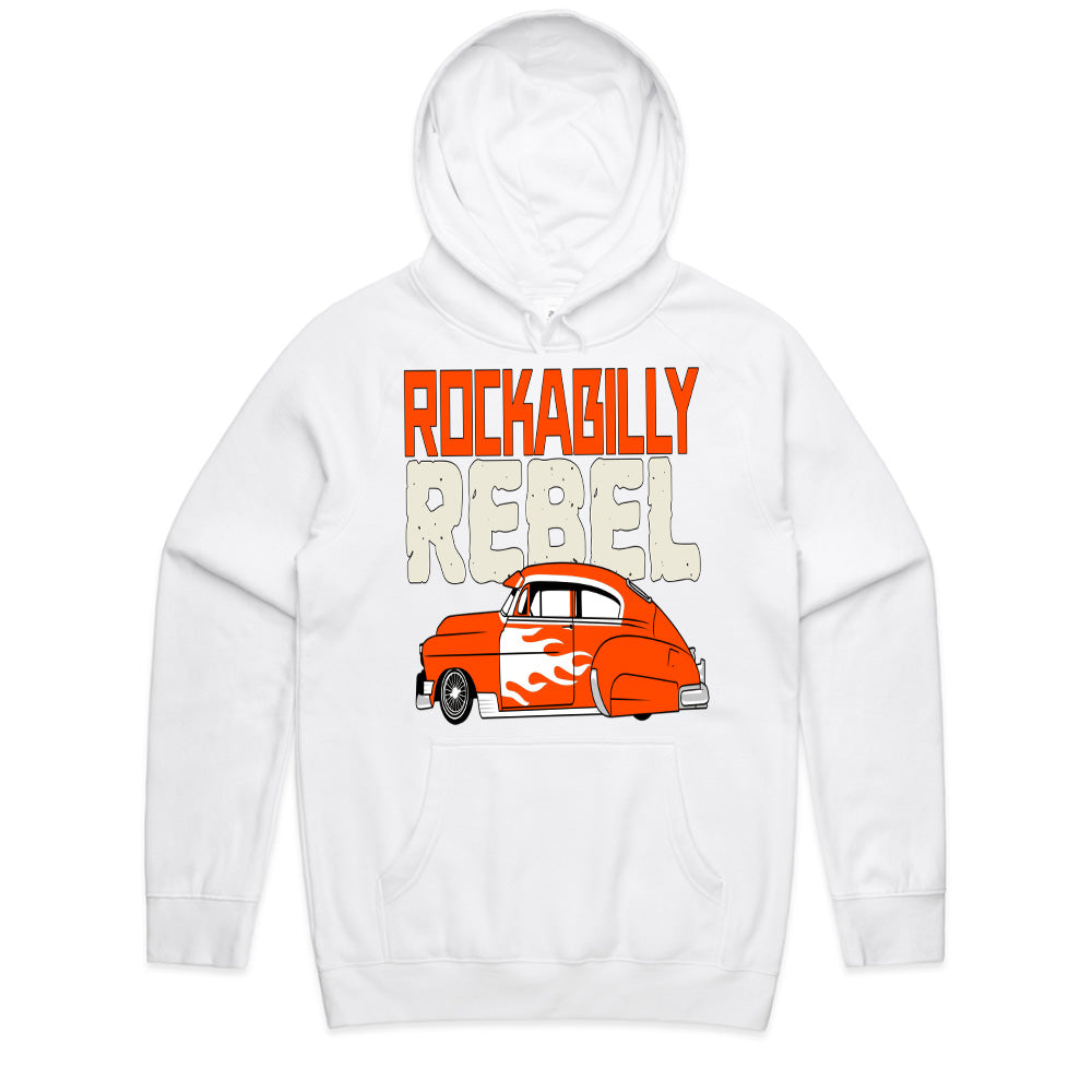 Rockabilly Rebel T-Shirt – Vintage Hot Rod Lowrider Classic Car Tee