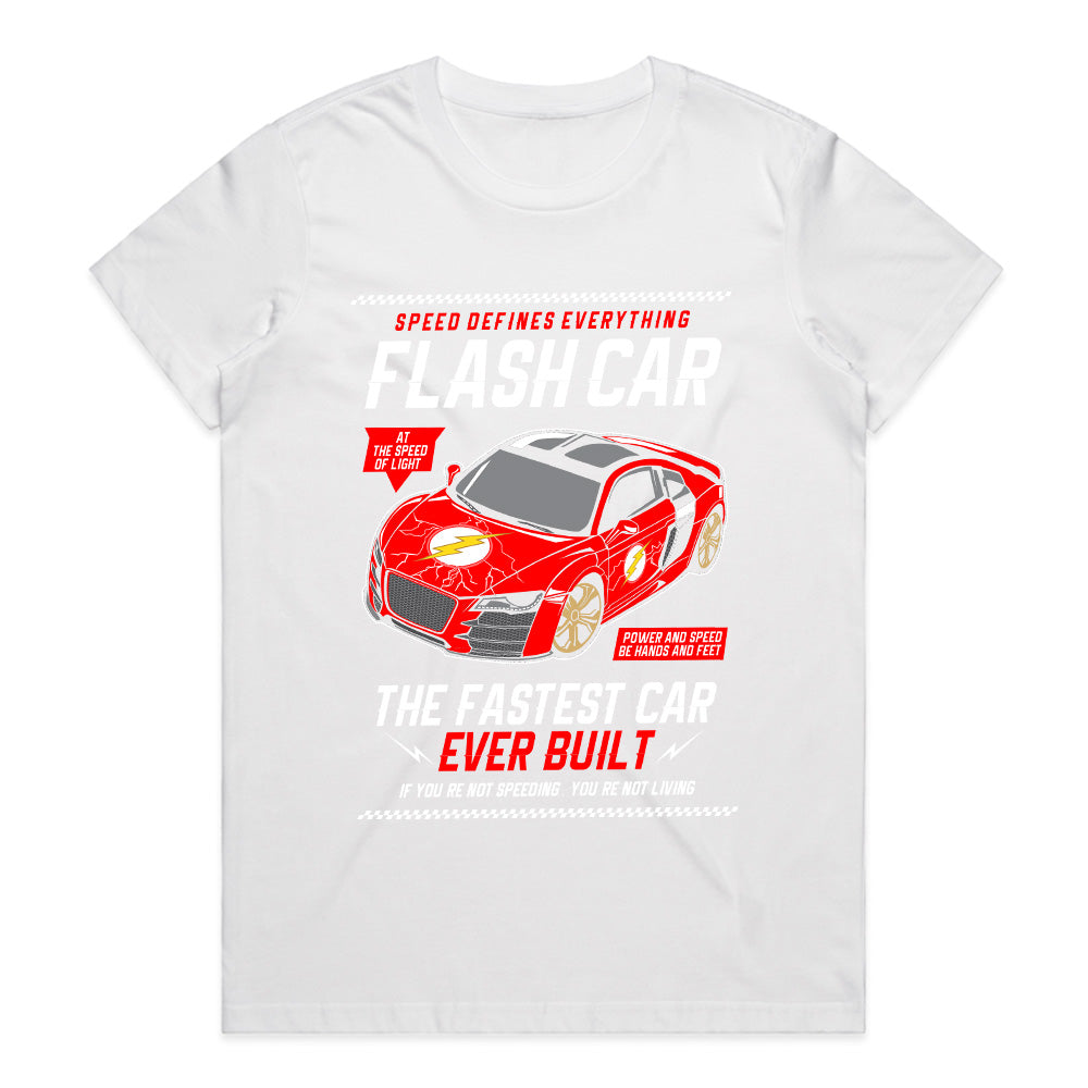 Flash Car T-Shirt | The Fastest Car Ever Built