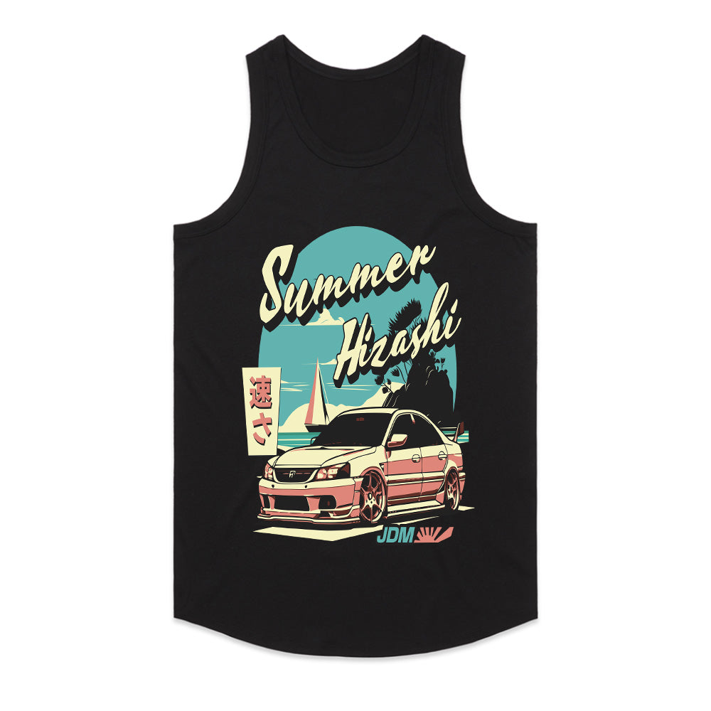 SUMMER HIZASHI JDM T-Shirt – Retro Vibes & Racing Spirit