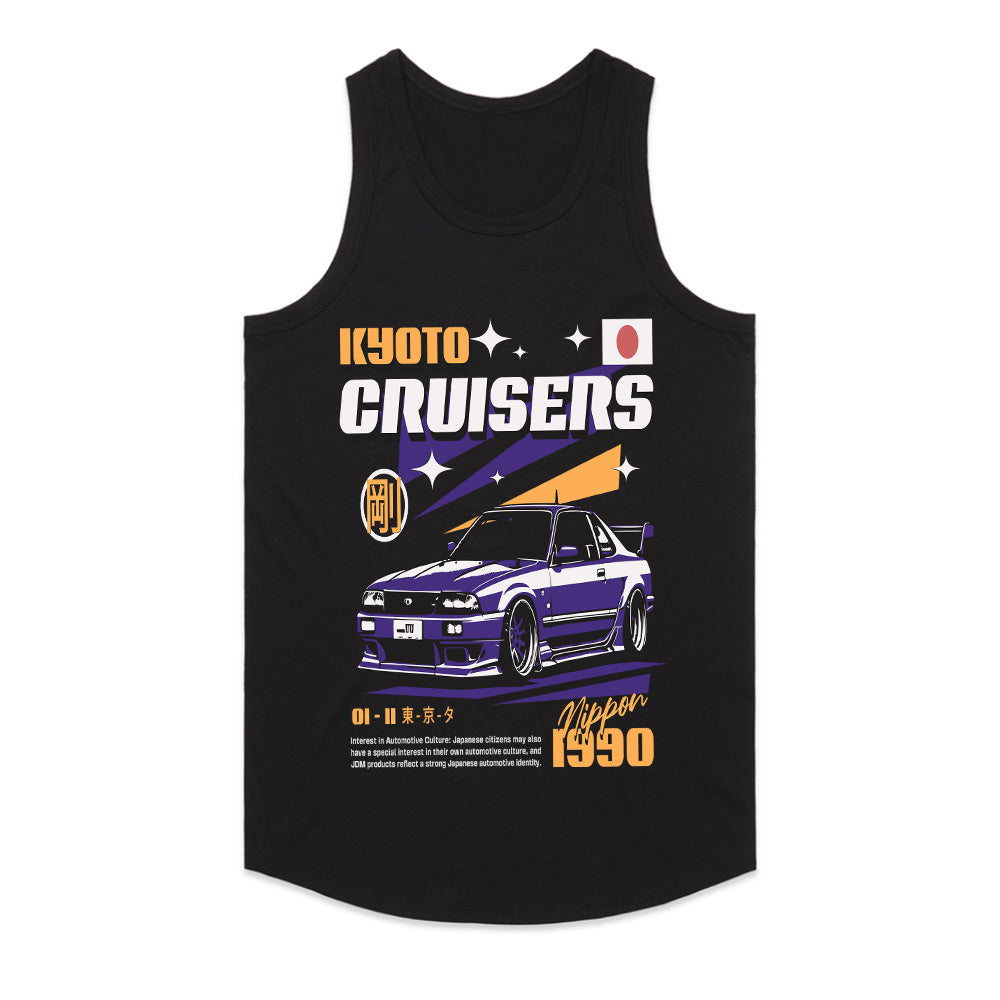 KYOTO CRUISERS JDM T-Shirt – Retro ‘90s Street Legends