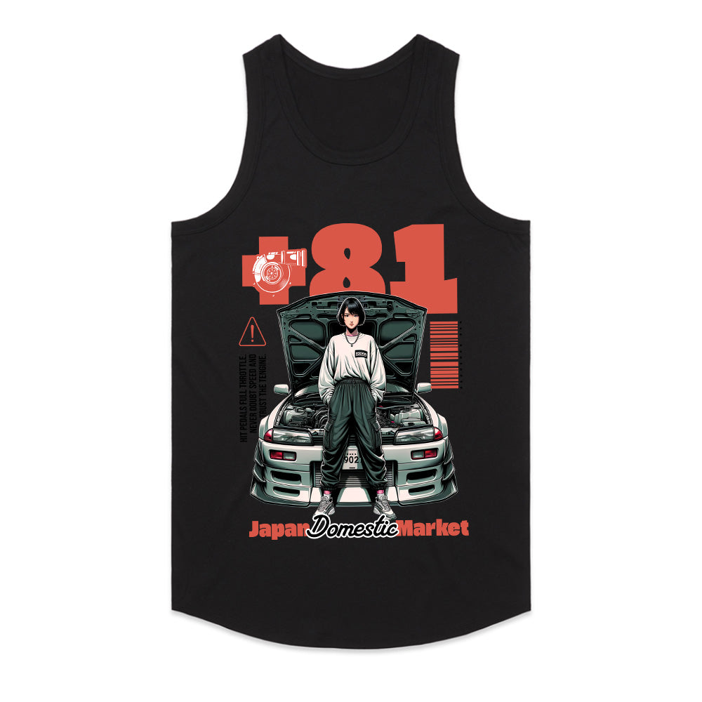 '+81 JDM STREET QUEEN T-Shirt – Turbocharged Japanese Style