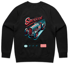 Retro Speed – Vintage Hot Rod Racing Graphic T-Shirt