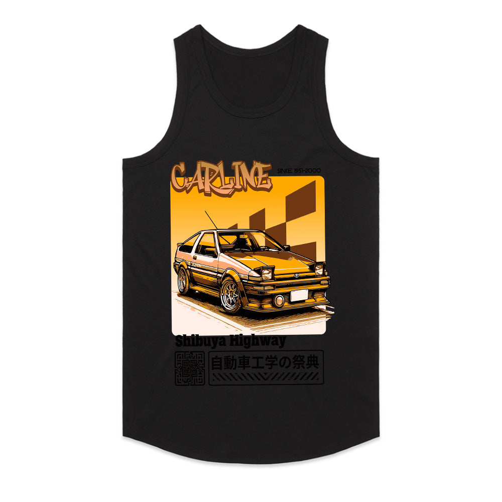 CARLINE AE86 T-Shirt – Shibuya Highway Street Racer