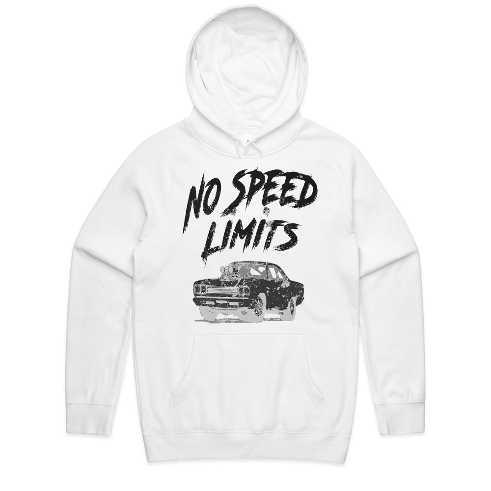 No Speed Limits Muscle Car T-Shirt – High-Octane Hot Rod Racing Tee