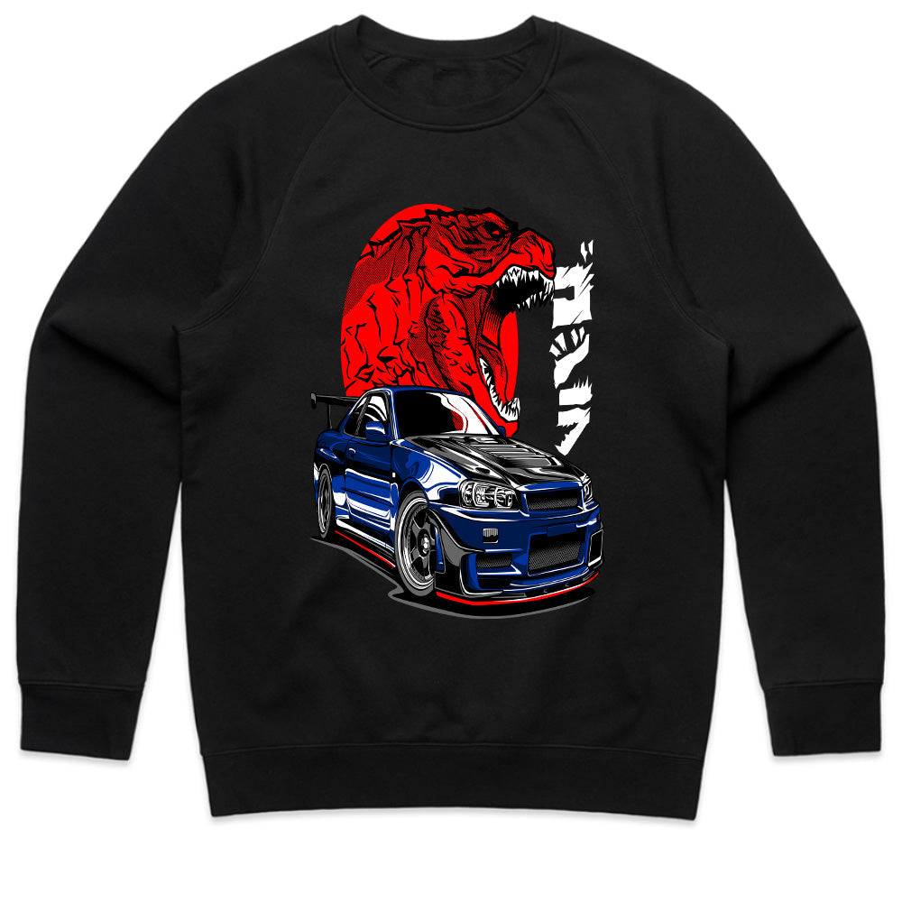 Skyline R34 Godzilla – JDM Beast T-Shirt