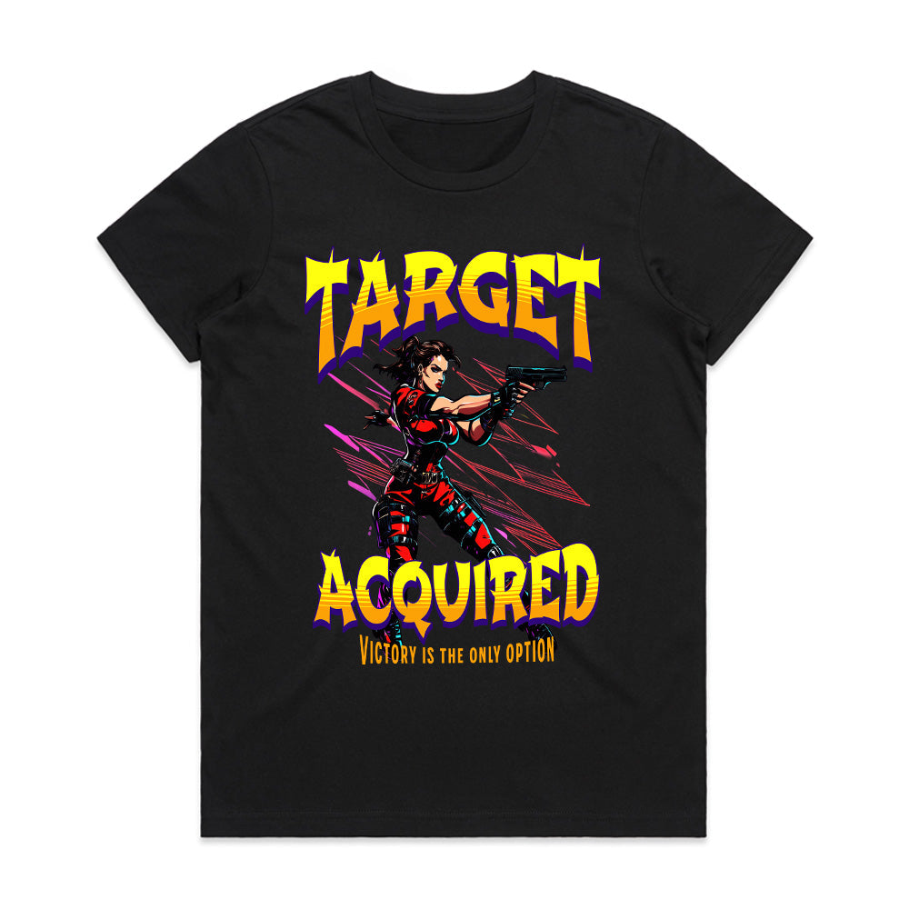 Target Acquired - Tactical Gamer T-Shirt for Victory Seekers
