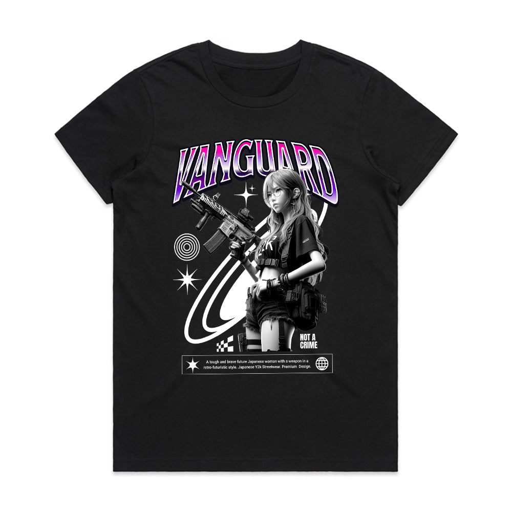 Vanguard - Futuristic Tactical Streetwear T-Shirt