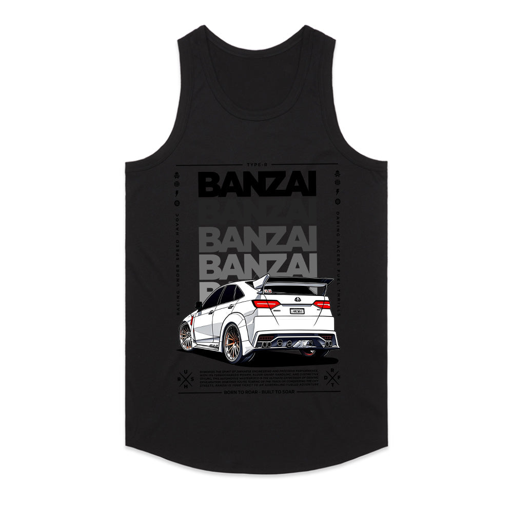 Banzai Turbo Type R T-Shirt – JDM Performance Streetwear