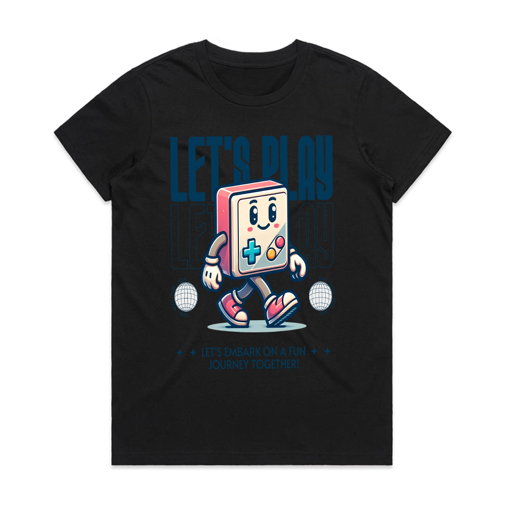 Let’s Play - Retro Handheld Gaming Adventure T-Shirt