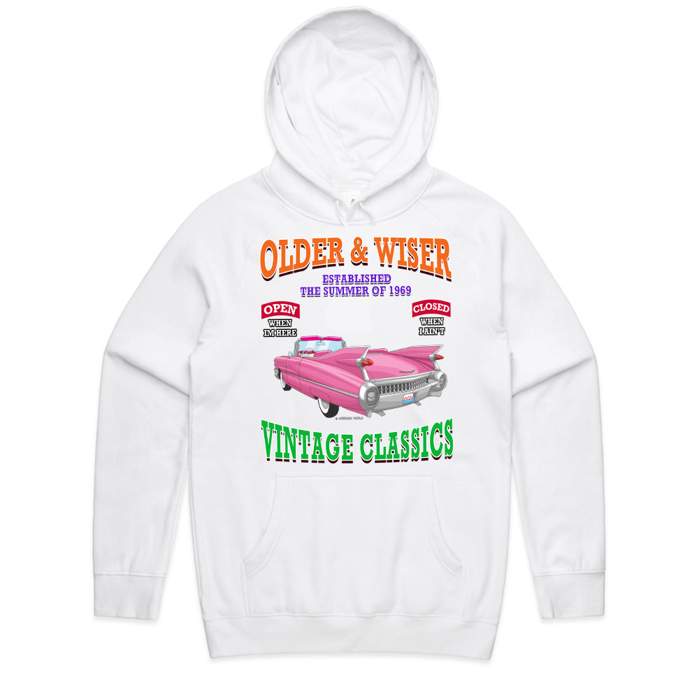 Older & Wiser Vintage Classics T-Shirt – 1969 Retro Car Enthusiast Tee!