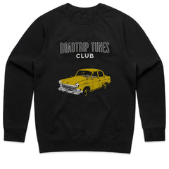 Roadtrip Tunes Club – Vintage Car Adventure Graphic T-Shirt