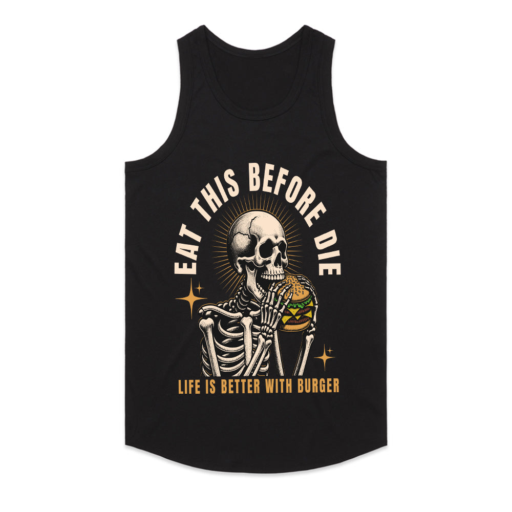 Eat This Before You Die – Ultimate Burger Lover Streetwear T-Shirt