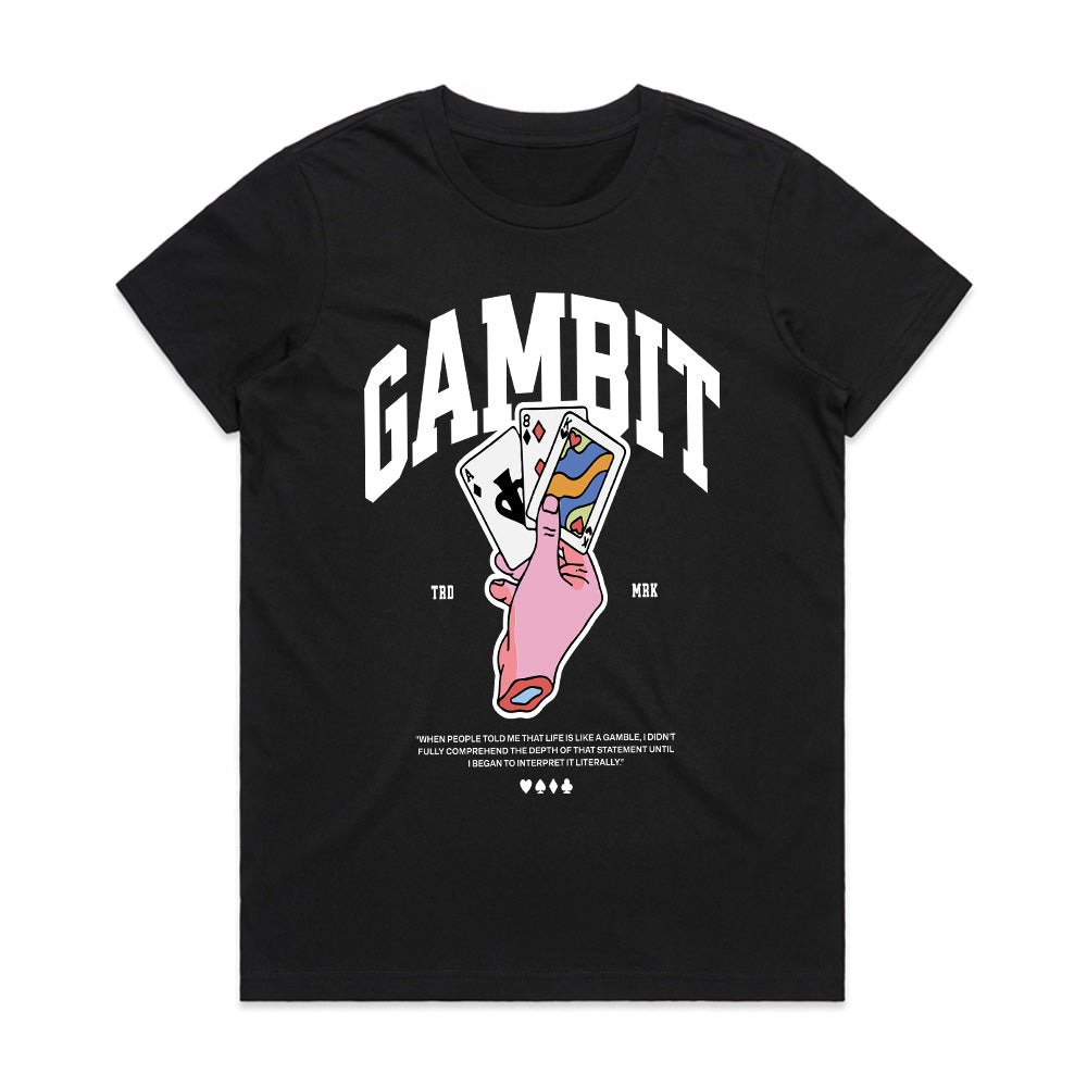 Gambit - Bold Poker Strategy & Streetwear T-Shirt