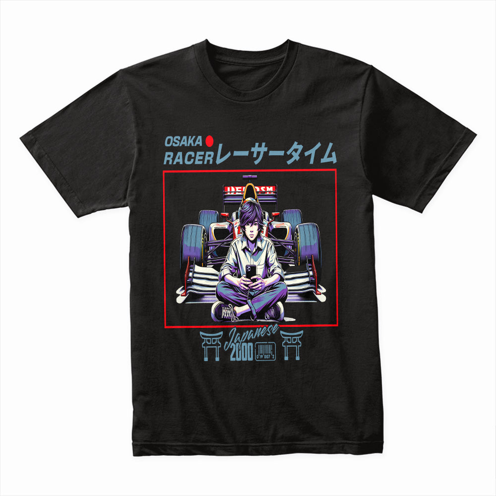 OSAKA RACER T-Shirt – Futuristic Formula Streetwear