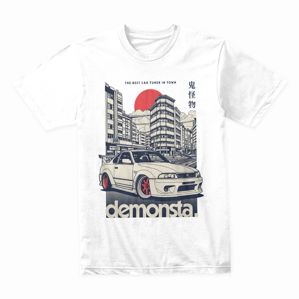 Demonsta JDM T-Shirt – Japanese Skyline Tuner Car Street Racing Tee