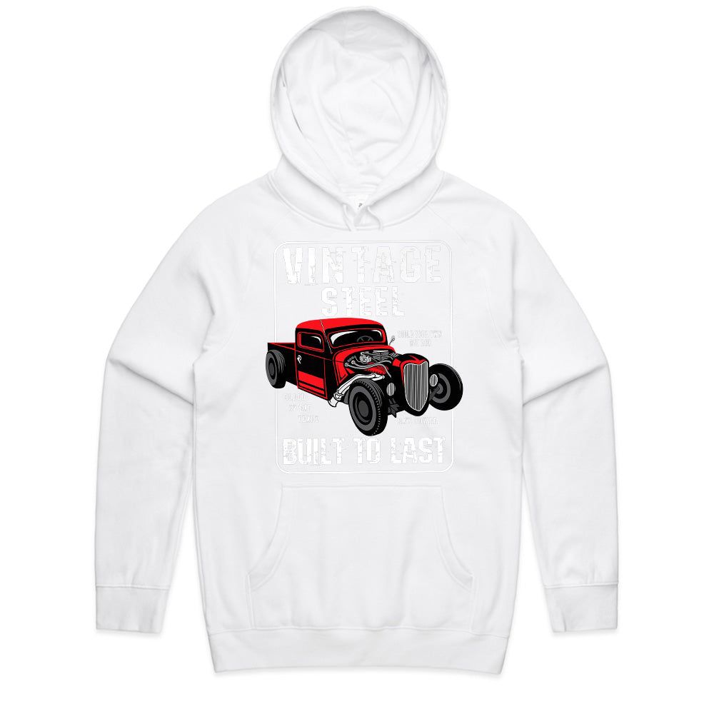 Vintage Steel – Built to Last Rat Rod T-Shirt