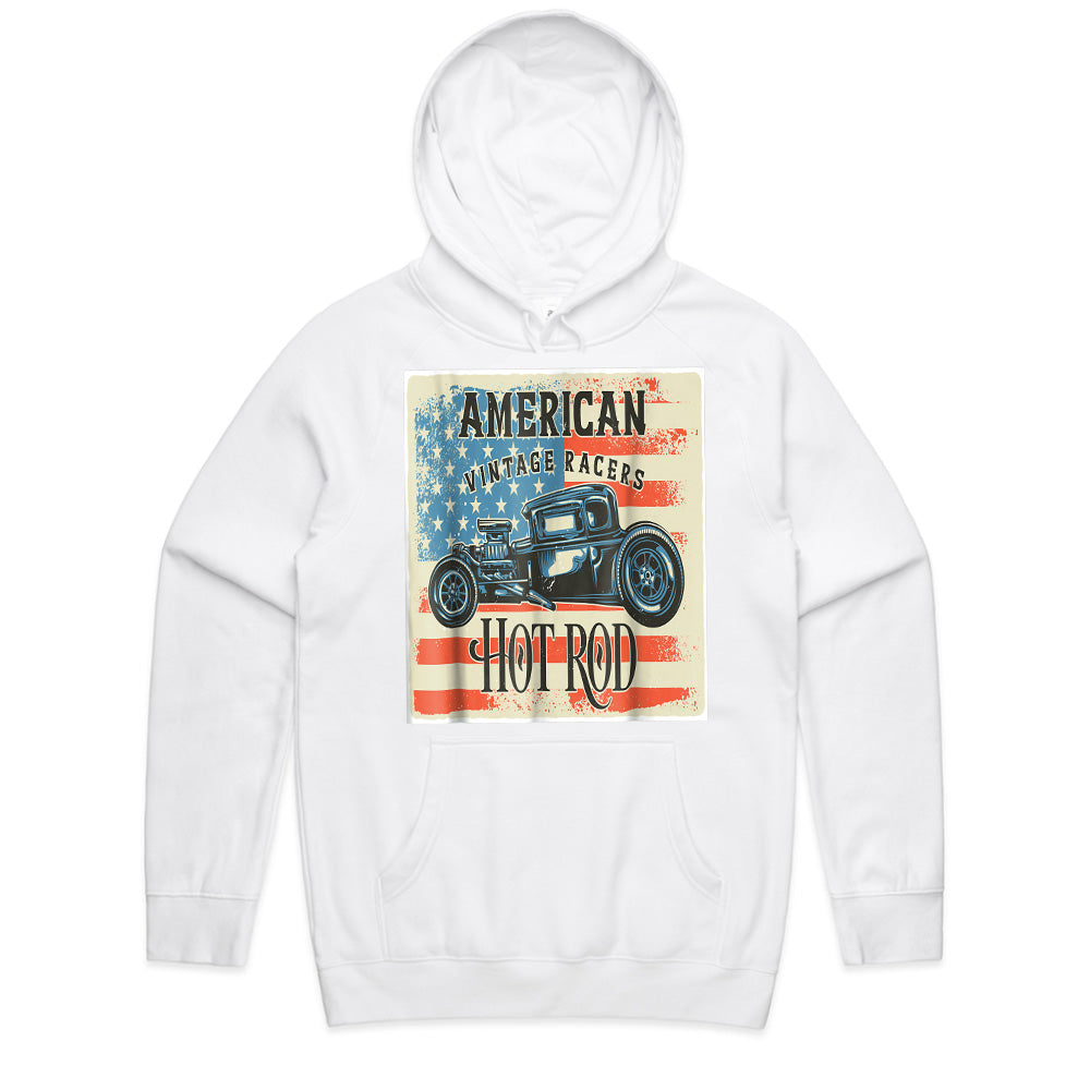 American Vintage Racers – Hot Rod Classic Car T-Shirt