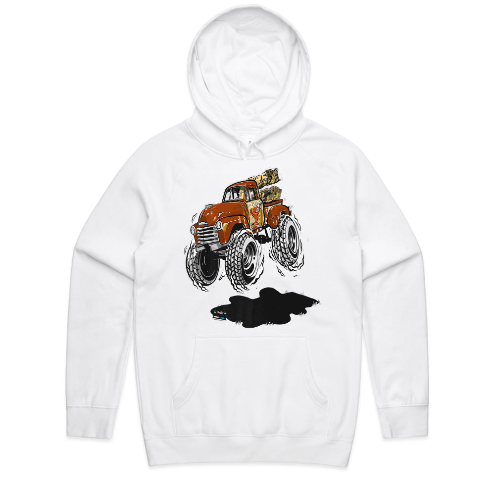 Vintage Monster Truck – Classic Off-Road Farm Pickup T-Shirt