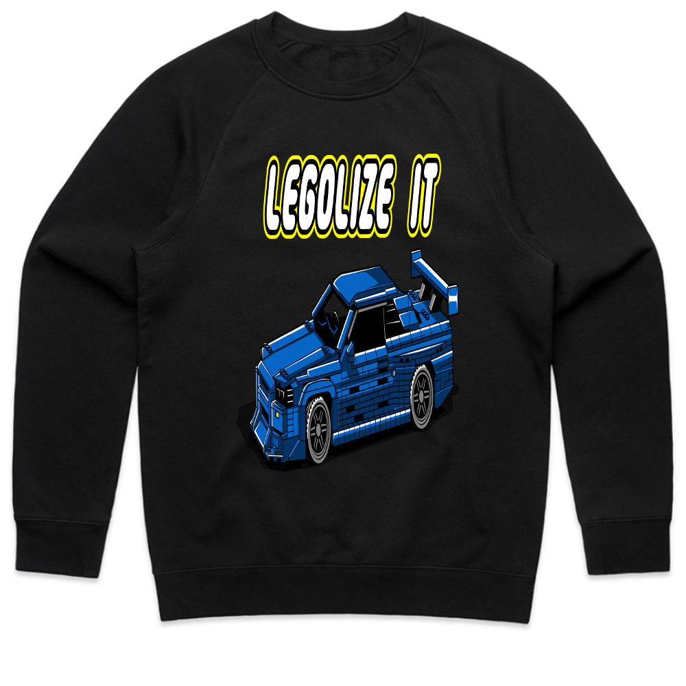 LEGOlize It" – Retro Brick Racer T-Shirt for Car & Toy Enthusiasts