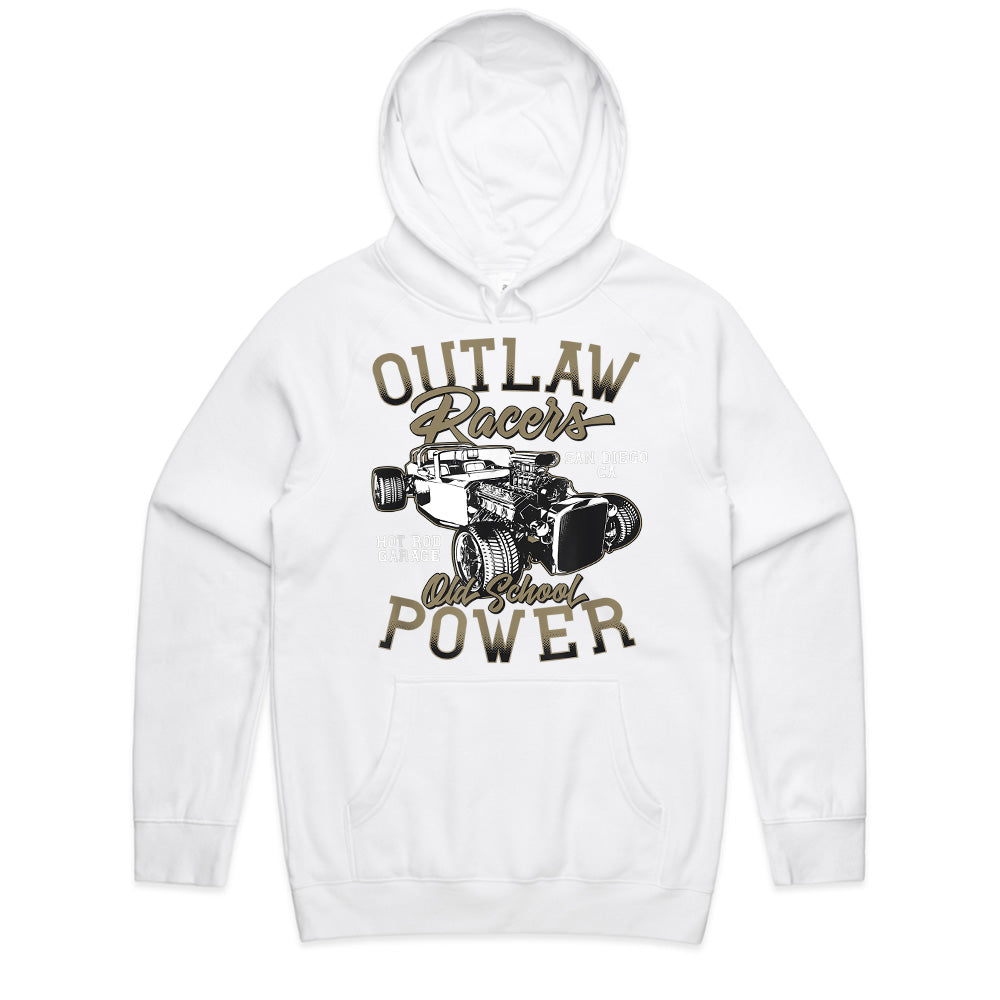 Outlaw Racers – Vintage Hot Rod Garage Old School Power T-Shirt