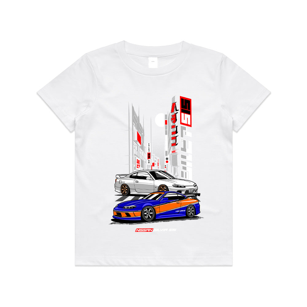Nissan Silvia S15 JDM Street Racing T-Shirt – White