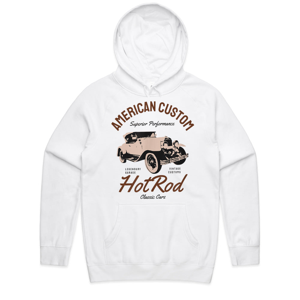 American Custom Hot Rod – Vintage Classic Car Enthusiast Tee