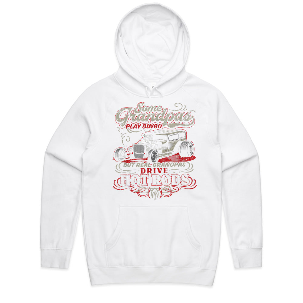 Real Grandpas Drive Hot Rods – Vintage Car Enthusiast T-Shirt