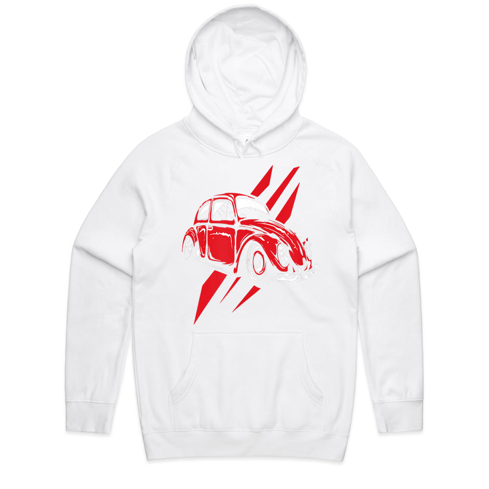 Classic Red Beetle – Vintage Car Enthusiast T-Shirt