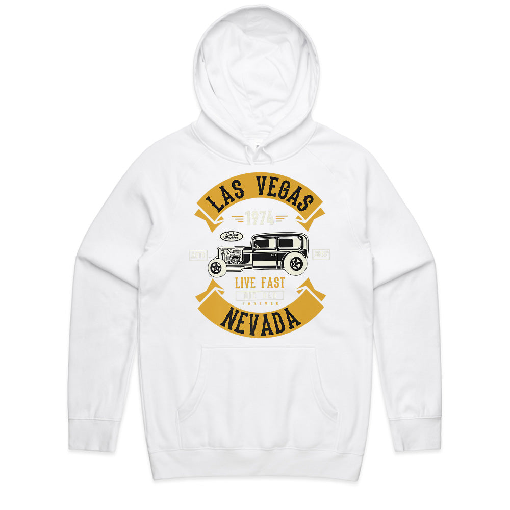Las Vegas Vintage Hot Rod T-Shirt – Classic Muscle Car Lovers Tee