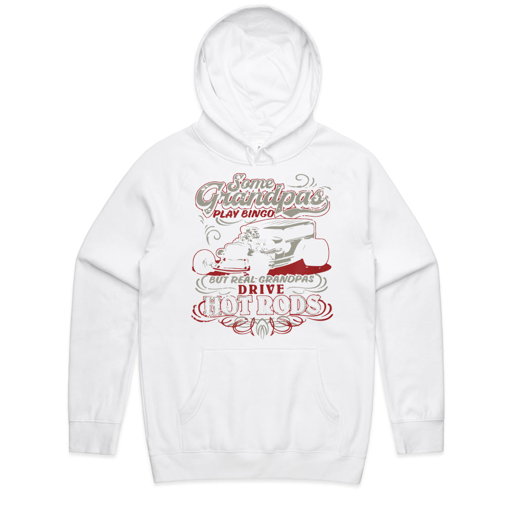 Real Grandpas Drive Hot Rods T-Shirt – Classic Car Lovers Gift