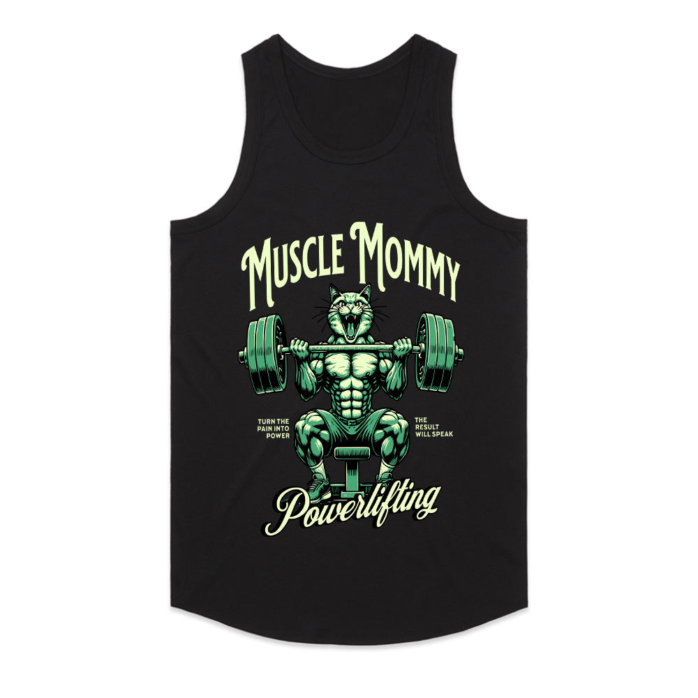 Muscle Mommy Powerlifting Tee – Fierce Gym & Strength Training Shirt