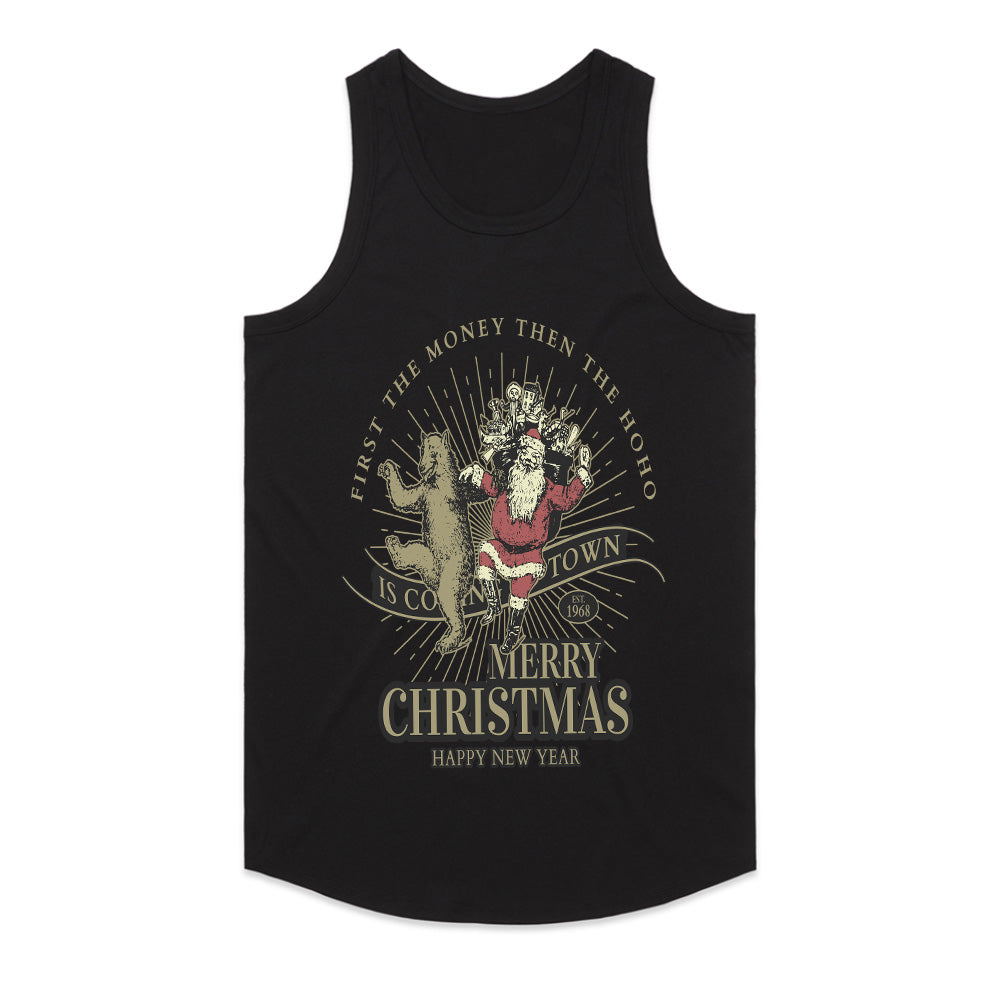 Santa’s Money Dance Christmas Tee – Funny Holiday Party Shirt