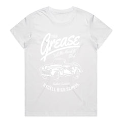 1956 Grease Movie T-Shirt | 'Tell Me About It, Stud' Vintage Car Design