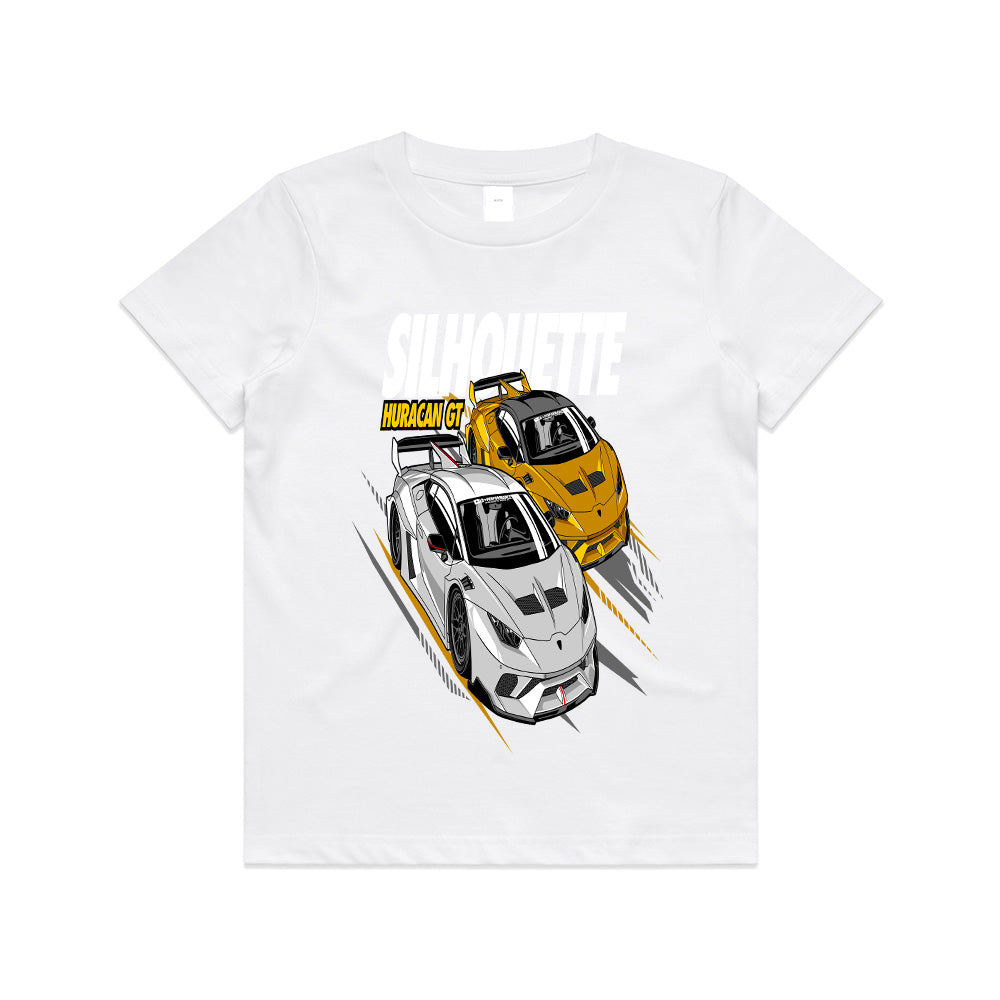 Lamborghini Huracán GT Silhouette – Supercar Racing T-Shirt