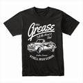 1956 Grease Movie T-Shirt | 'Tell Me About It, Stud' Vintage Car Design