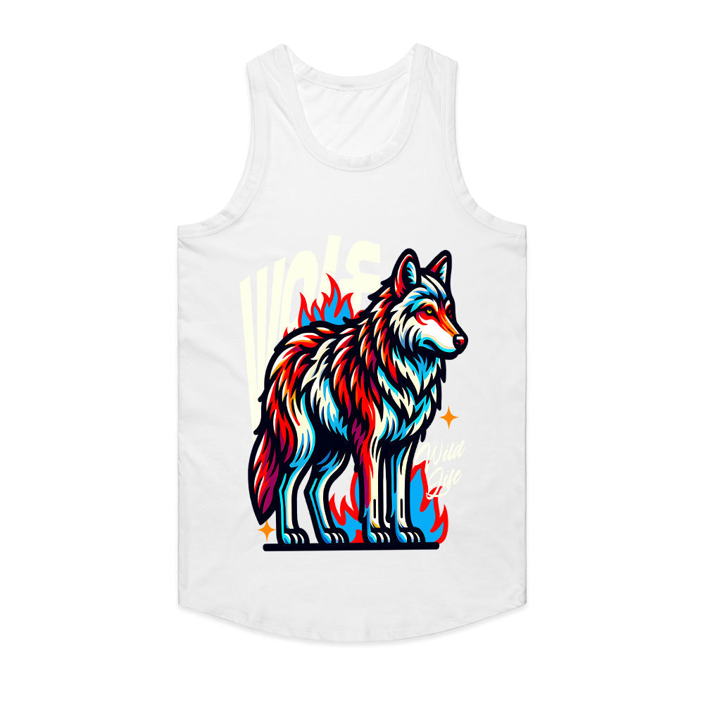 Wild Wolf – Vibrant Spirit Animal Tee