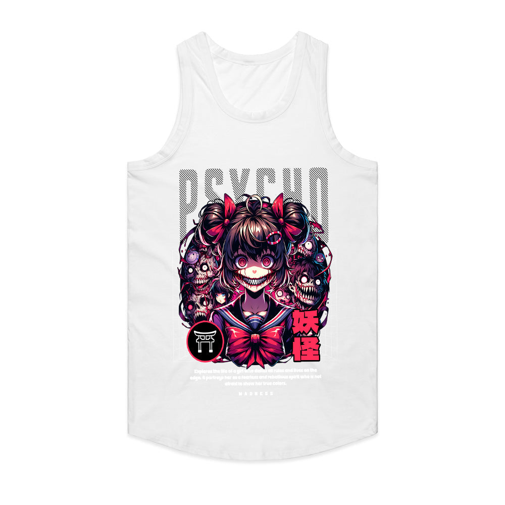 Psycho Yōkai – Dark Horror Anime Tee