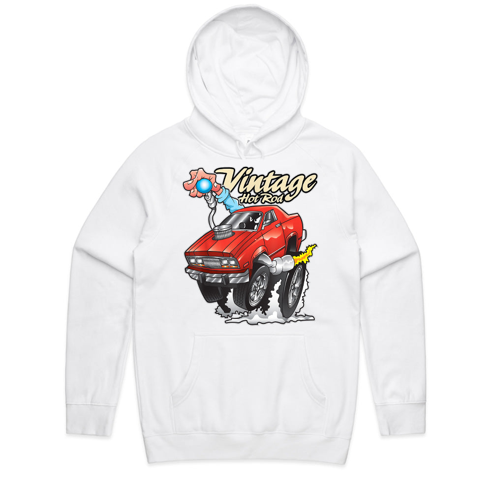Vintage Hot Rod Gasser Cartoon T-Shirt – Classic Street Racing Muscle Car Tee