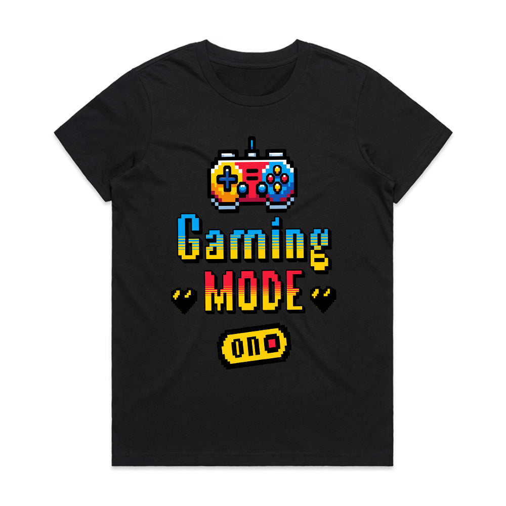 Retro Pixel Gaming Mode T-Shirt – Classic Gamer Tee