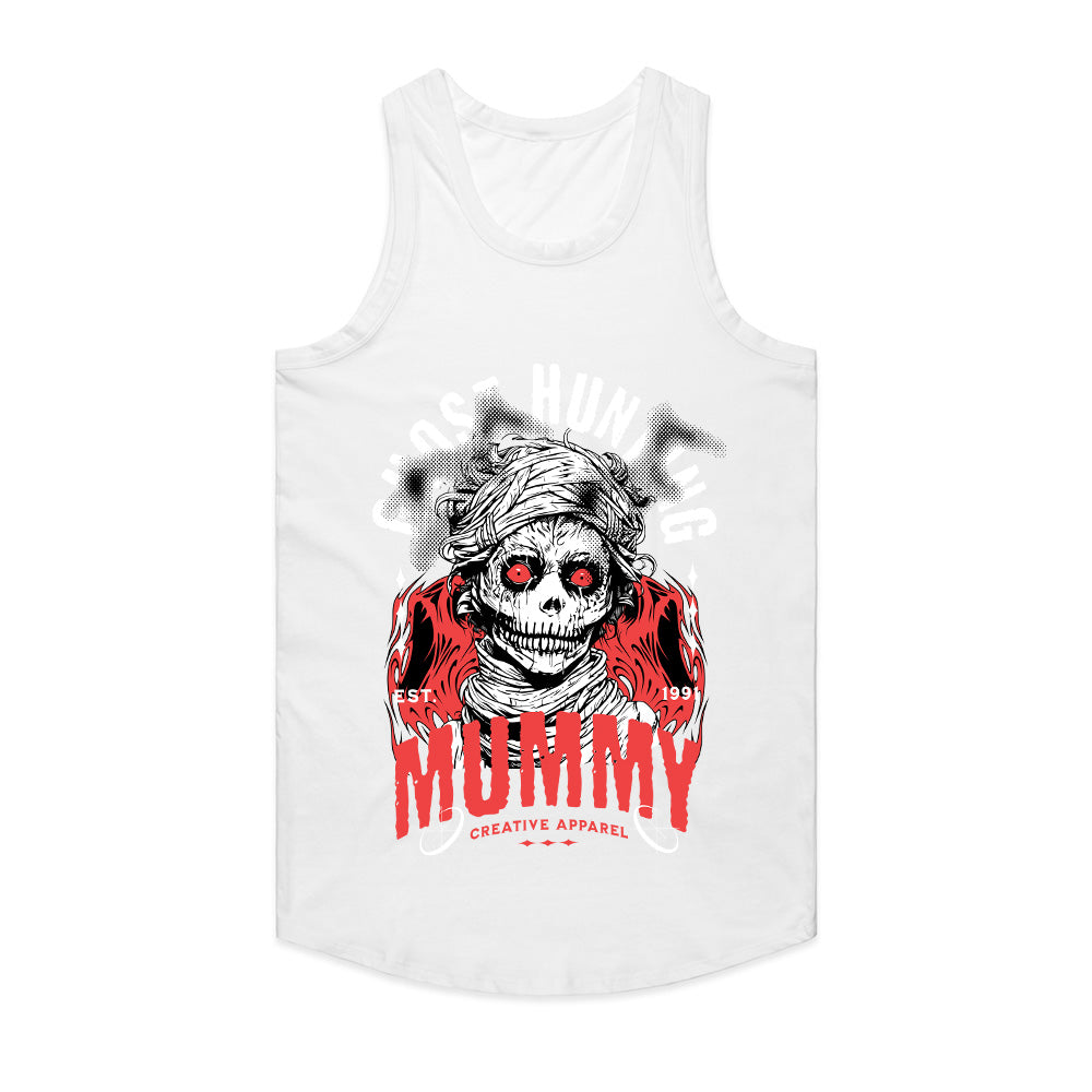 Ghost Hunting Mummy T-Shirt – Horror Gothic Streetwear