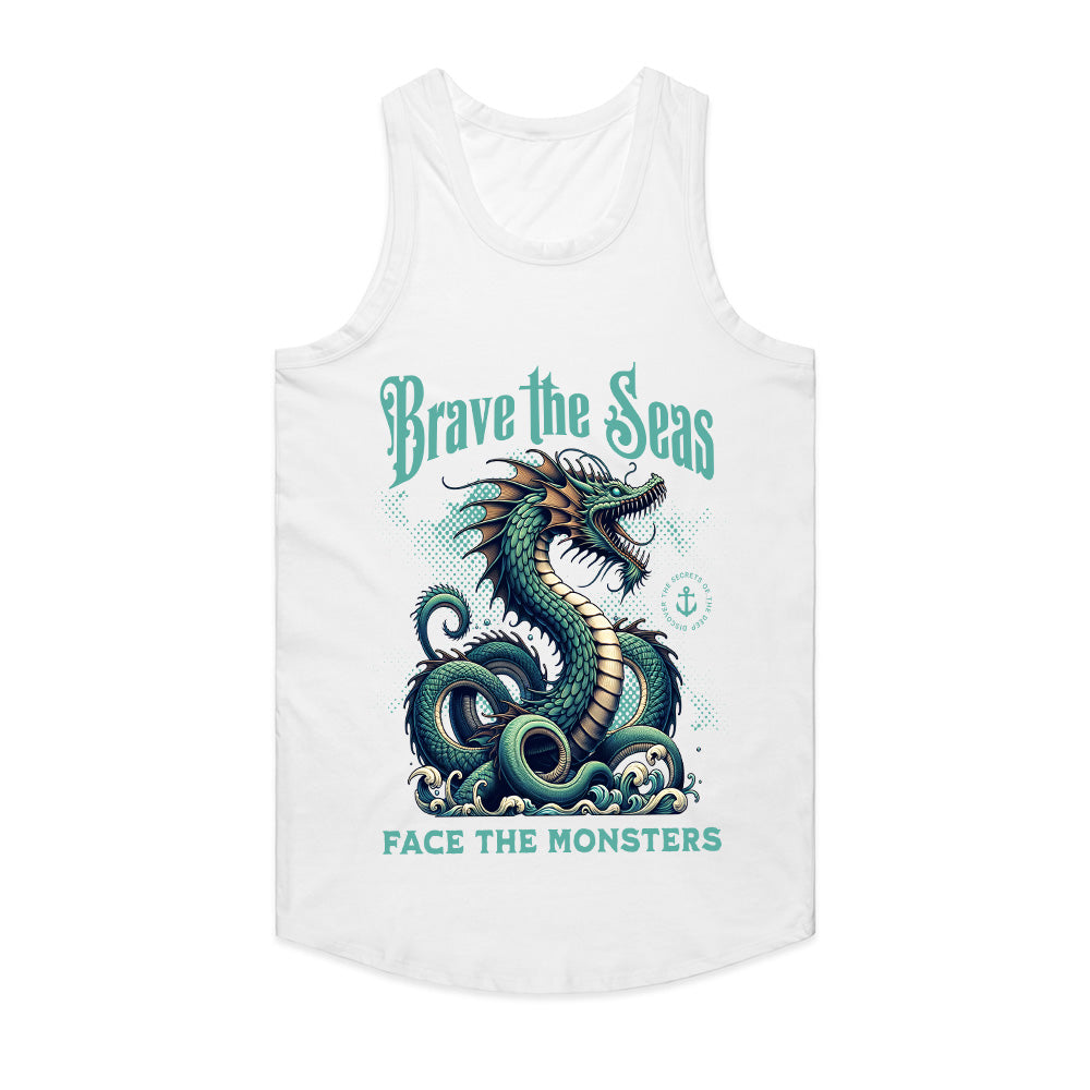 Brave the Seas T-Shirt – Face the Monsters & Conquer the Depths