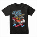 Harley Quinn "Car Wheel" T-Shirt – Playfully Wild Ride!