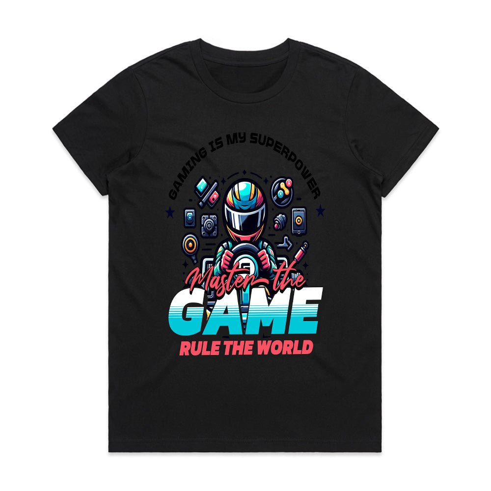 Master the Game – Gaming Superpower T-Shirt for Pro Gamers