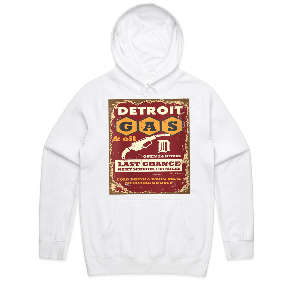 Detroit Gas & Oil" Vintage Service Station Sweatshirt