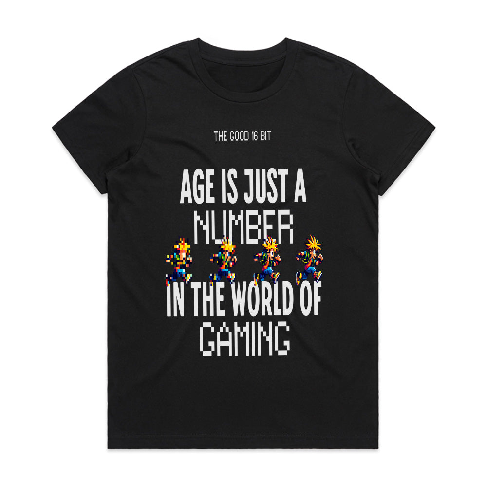 16-Bit Retro Gamer T-Shirt – "Age is Just a Number in Gaming"