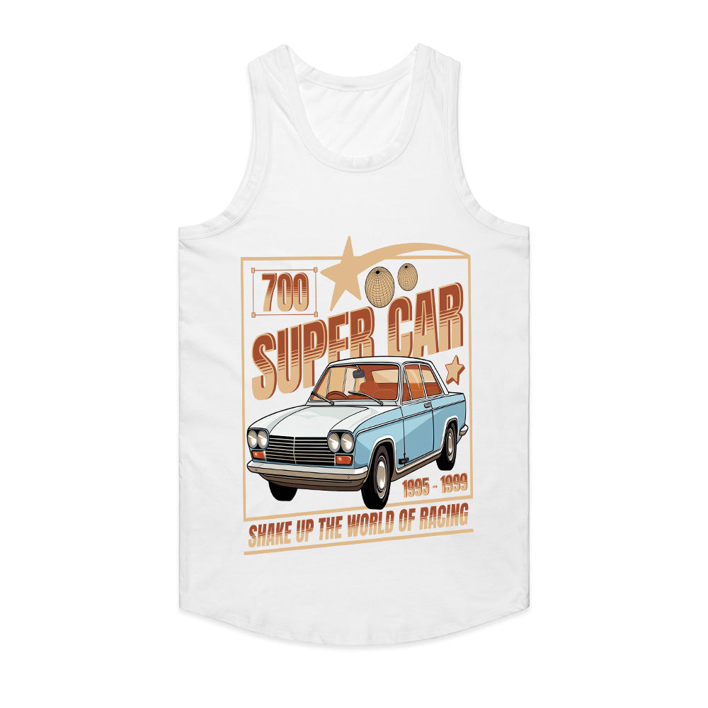 700 Super Car" Retro Racing T-Shirt – Vintage Motorsport-Inspired Streetwear